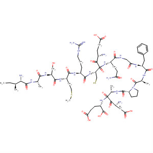 247066-00-8  L-Glutamic acid,L-isoleucyl-L-alanyl-L-seryl-L-methionyl-L-arginyl-L-a-glutamyl-L-cysteinyl-L-glutaminylglycyl-L-phenylalanyl-L-alanyl-L-prolyl-L-a-aspartyl-L-alanyl-