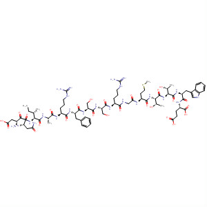 247066-37-1  L-Glutamic acid,L-a-aspartyl-L-asparaginyl-L-isoleucyl-L-alanyl-L-arginyl-L-phenylalanyl-L-seryl-L-seryl-L-arginylglycyl-L-methionyl-L-threonyl-L-threonyl-L-tryptophyl-