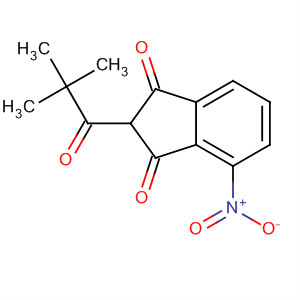 247150-05-6  1H-Indene-1,3(2H)-dione, 2-(2,2-dimethyl-1-oxopropyl)-4-nitro-
