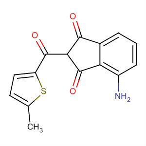 247150-14-7  1H-Indene-1,3(2H)-dione, 4-amino-2-[(5-methyl-2-thienyl)carbonyl]-