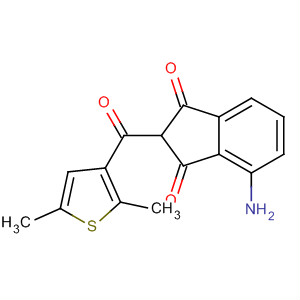 247150-18-1  1H-Indene-1,3(2H)-dione, 4-amino-2-[(2,5-dimethyl-3-thienyl)carbonyl]-