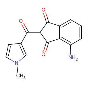 247150-20-5  1H-Indene-1,3(2H)-dione,4-amino-2-[(1-methyl-1H-pyrrol-3-yl)carbonyl]-
