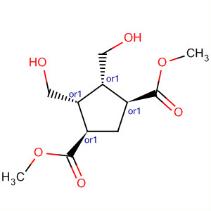 247159-63-3  1,3-Cyclopentanedicarboxylic acid, 4,5-bis(hydroxymethyl)-, dimethylester, (1R,3S,4S,5R)-rel-