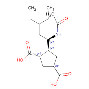 247159-83-7  1,3-Cyclopentanedicarboxylic acid,4-[(1R)-1-(acetylamino)-3-ethylpentyl]-, (1S,3S,4S)-rel-