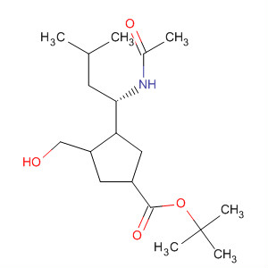 247160-17-4  Cyclopentanecarboxylic acid,3-[(1S)-1-(acetylamino)-3-methylbutyl]-4-(hydroxymethyl)-,1,1-dimethylethyl ester, (1R,3R,4R)-
