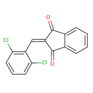 24760-32-5  1H-Indene-1,3(2H)-dione, 2-[(2,6-dichlorophenyl)methylene]-