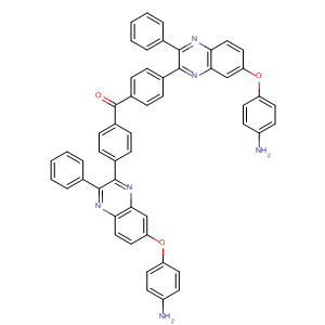 247939-94-2  Methanone, bis[4-[7-(4-aminophenoxy)-3-phenyl-2-quinoxalinyl]phenyl]-