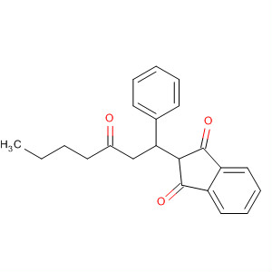24822-11-5  1H-Indene-1,3(2H)-dione, 2-(3-oxo-1-phenylheptyl)-