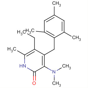 248247-52-1  2(1H)-Pyridinone,3-(dimethylamino)-5-ethyl-6-methyl-4-[(2,4,6-trimethylphenyl)methyl]-