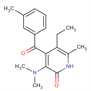 248247-84-9  2(1H)-Pyridinone,3-(dimethylamino)-5-ethyl-6-methyl-4-(3-methylbenzoyl)- 248247-84-9  2(1H)-Pyridinone,3-(dimethylamino)-5-ethyl-6-methyl-4-(3-methylbenzoyl)-