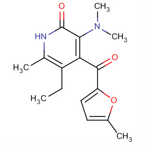 248248-49-9  2(1H)-Pyridinone,3-(dimethylamino)-5-ethyl-6-methyl-4-[(5-methyl-2-furanyl)carbonyl]-