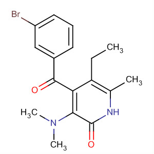 248248-66-0  2(1H)-Pyridinone,4-(3-bromobenzoyl)-3-(dimethylamino)-5-ethyl-6-methyl- 248248-66-0  2(1H)-Pyridinone,4-(3-bromobenzoyl)-3-(dimethylamino)-5-ethyl-6-methyl-