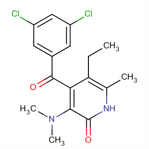 248248-84-2  2(1H)-Pyridinone,4-(3,5-dichlorobenzoyl)-3-(dimethylamino)-5-ethyl-6-methyl- 248248-84-2  2(1H)-Pyridinone,4-(3,5-dichlorobenzoyl)-3-(dimethylamino)-5-ethyl-6-methyl-