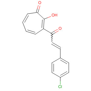 249260-01-3  2,4,6-Cycloheptatrien-1-one,3-[3-(4-chlorophenyl)-1-oxo-2-propenyl]-2-hydroxy-