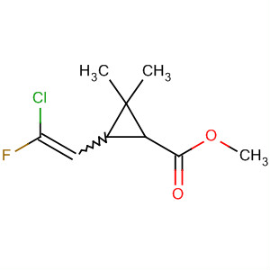 249766-00-5  Cyclopropanecarboxylic acid,3-(2-chloro-2-fluoroethenyl)-2,2-dimethyl-, methyl ester