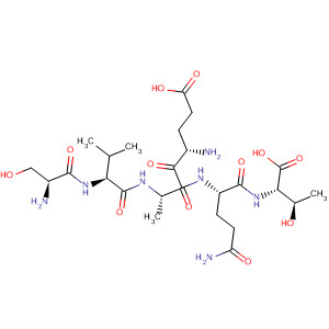250269-11-5  L-Threonine, L-seryl-L-valyl-L-a-glutamyl-L-alanyl-L-glutaminyl-