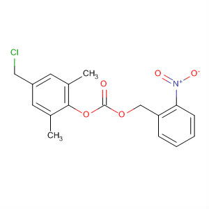 250292-76-3  Carbonic acid, 4-(chloromethyl)-2,6-dimethylphenyl(2-nitrophenyl)methyl ester