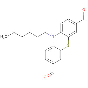 250347-31-0  10H-Phenothiazine-3,7-dicarboxaldehyde, 10-hexyl-