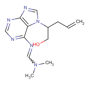 250650-20-5  Methanimidamide,N'-[7-[1-(hydroxymethyl)-3-butenyl]-7H-purin-6-yl]-N,N-dimethyl-