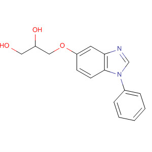 250692-13-8  1,2-Propanediol, 3-[(1-phenyl-1H-benzimidazol-5-yl)oxy]-