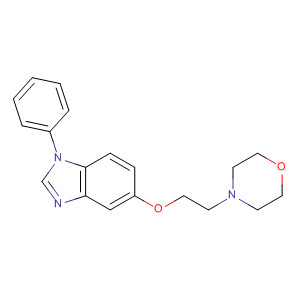 250692-17-2  1H-Benzimidazole, 5-[2-(4-morpholinyl)ethoxy]-1-phenyl-