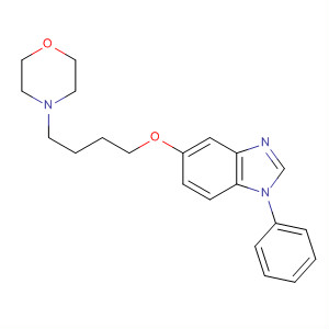 250692-28-5  1H-Benzimidazole, 5-[4-(4-morpholinyl)butoxy]-1-phenyl-
