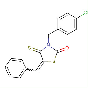 250738-64-8  2-Thiazolidinone,3-[(4-chlorophenyl)methyl]-5-(phenylmethylene)-4-thioxo-