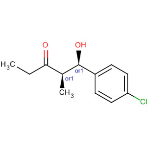 211638-04-9  3-Pentanone, 1-(4-chlorophenyl)-1-hydroxy-2-methyl-, (1R,2R)-rel-
