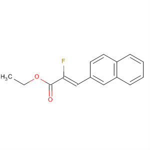 212078-41-6  2-Propenoic acid, 2-fluoro-3-(2-naphthalenyl)-, ethyl ester, (2Z)- 212078-41-6  2-Propenoic acid, 2-fluoro-3-(2-naphthalenyl)-, ethyl ester, (2Z)-