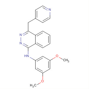 212142-36-4  1-Phthalazinamine, N-(3,5-dimethoxyphenyl)-4-(4-pyridinylmethyl)-