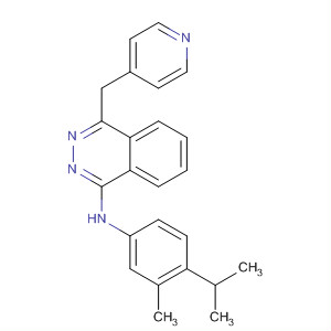 212142-58-0  1-Phthalazinamine,N-[3-methyl-4-(1-methylethyl)phenyl]-4-(4-pyridinylmethyl)-