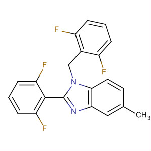 212503-53-2  1H-Benzimidazole,2-(2,6-difluorophenyl)-1-[(2,6-difluorophenyl)methyl]-5-methyl-