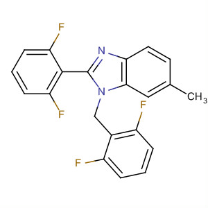 212503-55-4  1H-Benzimidazole,2-(2,6-difluorophenyl)-1-[(2,6-difluorophenyl)methyl]-6-methyl-