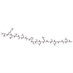 212512-20-4  L-Leucine,glycyl-L-leucyl-L-alanylglycyl-L-leucyl-L-cysteinylglycyl-L-glutaminyl-L-leucyl-L-seryl-L-seryl-L-prolyl-L-alanyl-L-leucyl-L-cysteinyl-L-valyl-L-asparaginyl-L-arginyl-