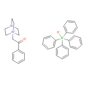 212753-29-2  4-Aza-1-azoniabicyclo[2.2.2]octane, 1-(2-oxo-2-phenylethyl)-,tetraphenylborate(1-)