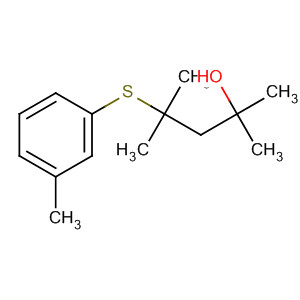 213121-84-7  2-Pentanol, 2,4-dimethyl-4-[(3-methylphenyl)thio]-