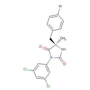 213208-73-2  2,4-Imidazolidinedione,5-[(4-bromophenyl)methyl]-3-(3,5-dichlorophenyl)-5-methyl-, (5R)-