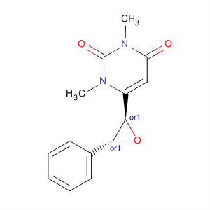 213266-76-3  2,4(1H,3H)-Pyrimidinedione,1,3-dimethyl-6-[(2R,3R)-3-phenyloxiranyl]-, rel-
