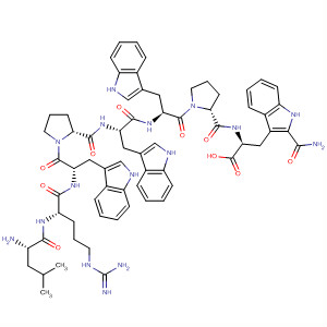 213457-62-6  L-Tryptophanamide,L-leucyl-L-arginyl-L-tryptophyl-L-prolyl-L-tryptophyl-L-tryptophyl-L-prolyl-