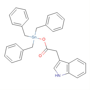 213458-38-9  1H-Indole, 3-[2-oxo-2-[[tris(phenylmethyl)stannyl]oxy]ethyl]-