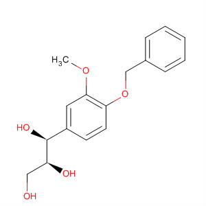 213595-71-2  1,2,3-Propanetriol, 1-[3-methoxy-4-(phenylmethoxy)phenyl]-, (1S,2S)-