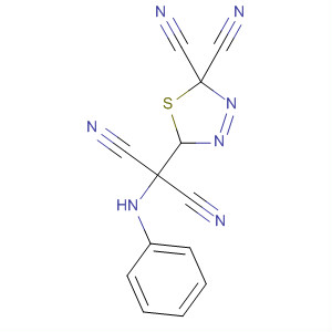 213628-78-5  1,3,4-Thiadiazole-2,2(5H)-dicarbonitrile,5-[dicyano(phenylamino)methyl]-