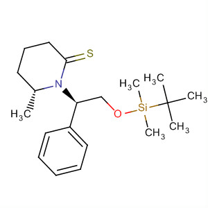 213828-95-6  2-Piperidinethione,1-[(1R)-2-[[(1,1-dimethylethyl)dimethylsilyl]oxy]-1-phenylethyl]-6-methyl-,(6R)-