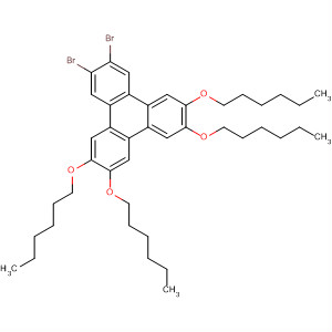 214050-35-8  Triphenylene, 2,3-dibromo-6,7,10,11-tetrakis(hexyloxy)-