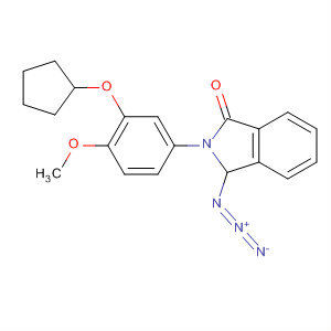 214069-75-7  1H-Isoindol-1-one,3-azido-2-[3-(cyclopentyloxy)-4-methoxyphenyl]-2,3-dihydro-