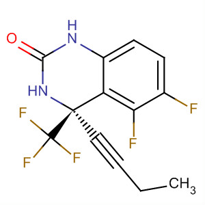 214287-94-2  2(1H)-Quinazolinone,4-(1-butynyl)-5,6-difluoro-3,4-dihydro-4-(trifluoromethyl)-, (4S)- 214287-94-2  2(1H)-Quinazolinone,4-(1-butynyl)-5,6-difluoro-3,4-dihydro-4-(trifluoromethyl)-, (4S)-