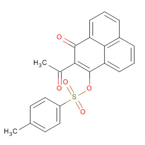 214597-32-7  1H-Phenalen-1-one, 2-acetyl-3-[[(4-methylphenyl)sulfonyl]oxy]-