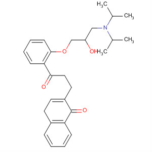 214627-69-7  1-Propanone,1-[2-[3-[bis(1-methylethyl)amino]-2-hydroxypropoxy]phenyl]-3-(1-naphthalenyl)-