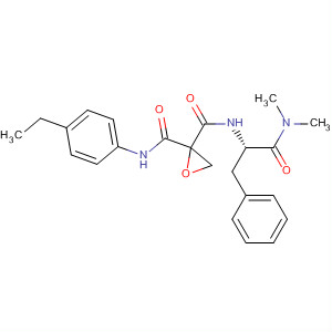 215098-85-4  2,3-Oxiranedicarboxamide,N-[(1S)-2-(dimethylamino)-2-oxo-1-(phenylmethyl)ethyl]-N'-(4-ethylphenyl)-, (2R,3R)-