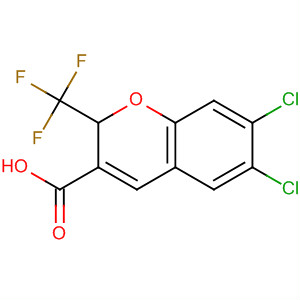 215122-37-5  2H-1-Benzopyran-3-carboxylic acid, 6,7-dichloro-2-(trifluoromethyl)- 215122-37-5  2H-1-Benzopyran-3-carboxylic acid, 6,7-dichloro-2-(trifluoromethyl)-